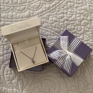 Daniel’s Jewelers simple diamond necklace